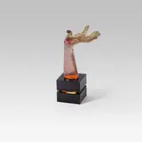 Leherb, Table lamp, synthetic resin and metal