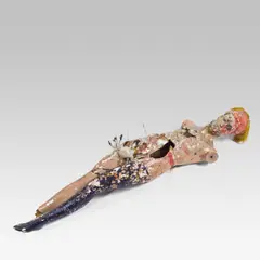 Leherb, Zeitzerstörung-sculpture" (for the Biennale di Venezia 1964)