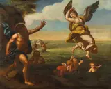 Guillaume Cortese, Amphitrite and Neptune, oil on canvas