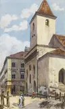 Karl Wenzel Zajicek, Rupertskirche" in Vienna