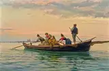Pietro Gabrini, Fishing boat off the coast of Venice