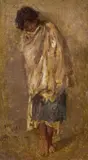 August Xaver Karl Ritter v. Pettenkofen, Gipsy girl