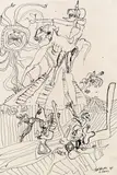 Kurt Moldovan, Untitled, 1969, drawing ink on paper