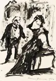 Hans Fronius, Mixed lot: eight drawings
