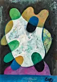 Peter Pálffy, Untitled, oil on panel