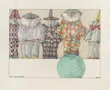 Paul Flora, Fünf Karnevalsfiguren