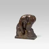 Alfred Hrdlicka, Female back stuy