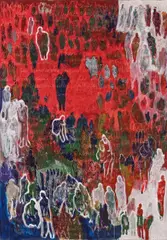 Sylvia K. Kummer, Serendipity (Der Spürsinn), 2009, mixed media on canvas