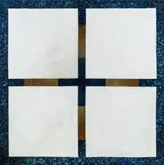 Brigitte Kowanz, Untitled, 1986, oil on canvas