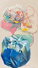 Franz Motschnig, Garbage, 2012, oil on canvas on board
