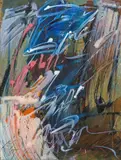 Josef Mikl, Blau-weiße Büste