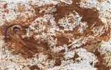 Hermann Nitsch, Die Eroberung Jerusalems - Ein Drama, 1971, silkscreen on relic; edition: 76/80
