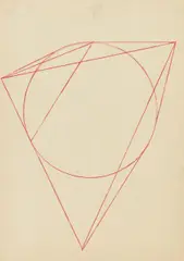 Helmut Federle, Untitled, 1969, crayon on paper