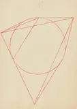 Helmut Federle, Untitled, 1969, crayon on paper
