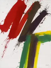 Markus Prachensky, Umbria Cantata, 1987, oil on canvas