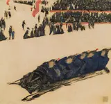 Alfons Walde, Bobrace in Kitzbühel