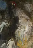 Eduard Veith, Dante´s Inferno, 1925, oil on canvas