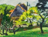 Karl Stark, A house with a garden
