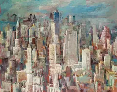 Otto Rudolf Schatz, New York, 1936/37, oil on canvas