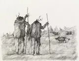 Paul Flora, Two herdsmen