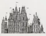 Paul Flora, Palatial architecture