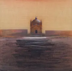 Eduard Angeli, Il Redentore, 2013, oil on canvas