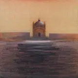 Eduard Angeli, Il Redentore, 2013, oil on canvas