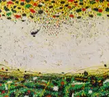 Weiszfeld oben unten by Gunter Damisch, 1999/2000, oil on canvas, offered Nov 2014
