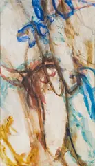 Peter Bischof, Der doppelseitige Satyr, 1965, oil on canvas