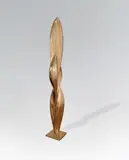 Wander Bertoni, Das "I" aus dem Imaginären Alphabet, 1955, bronze, patinated