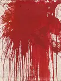 Hermann Nitsch, Splatter painting, untitled