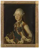 Portrait of Grand Duke Pavel Petrovich of Russia by circle of Jean Louis Voille, c. 1780, oil on canvas, sold Nov 2014