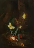 attributet to Karl Wilhelm de Hamilton, Forest Floor Still Life, oil on panel