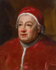 Anton Raphael Mengs, Pope Clement XIII. Rezzonico, oil on canvas
