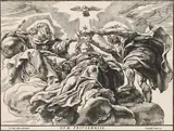 Christoffel Jegher, The Coronation of the Virgin, 1633, woodcut