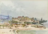 Rudolf von Alt, Belvedere in Vienna