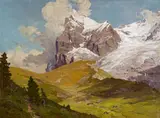 Edward Harrison Compton, View of the Wetterhorn