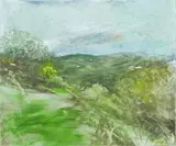 Siegfried Anzinger, Forci, 1999, oil on canvas