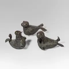 Maria Biljan-Bilger, Fountain figures "Family of sea lions, 1950/51, bronze