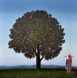 Josef Bramer, Summer tree, 2002, oil on canvas