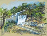 Josef Bramer, Corfu, monastery near Glyfada