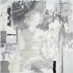 Sevda Chkoutova, verblüht_20, 2008, graphite pencil, chalk and crayon on paper