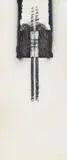 Loys Egg, Untitled, 1976, wax crayons, graphite, sheetiron, steel wool, spray