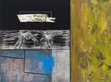 Hubert Fischlhammer, Ein Hauch von Frost, 2014, mixed media/collage on paper