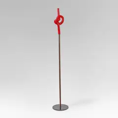 Gerda Gruber, Nodi verticali, 2002, Murano glass, iron