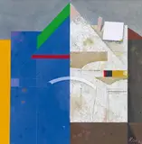 Karl Korab, Die blaue Wand (The blue wall)