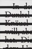 Joseph Kosuth, Zero & Not, 1989, serigraphy on Fabriano paper, 7/12