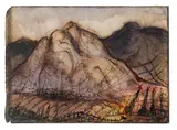 Ernst Len, Untitled, mixed media on paper