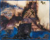 Ernst Len, Untitled, mixed media on paper