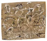 Emil Schumacher, G-31/1988, 1988, gouache on paper